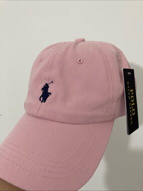 Polo Ralph Lauren Pink Polo Pony Baseball Cap